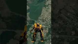 I found amazing transformer bumblebee on google map and google earth 🌍