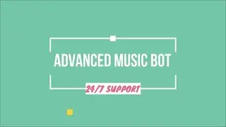 Advanced Discord Music Bot like Groovy  With Spotify Support 24/7 Service | Source Code Download