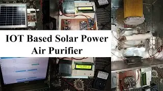 IOT Based Solar Power Air Purifier//Air Purifier System // node mcu//arduino
