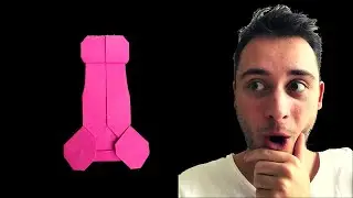 ORIGAMI PENIS TUTORIAL! 😲