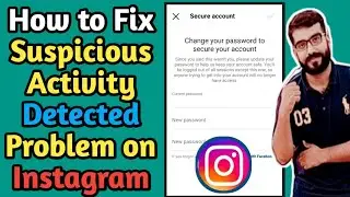 Fix Suspicious Activity Detected Problem Instagram | Fix We Detected An Unusual Login Attempt (2022)