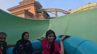World's Largest Tube-Water Slide (POV) at Aquaventure Atlantis Dubai