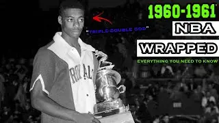 1960-1961 NBA SEASON IN 8 MINUTES | NBA WRAPPED  *RARE FOOTAGE*