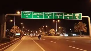 Karachi Bahria town tour Beautiful View