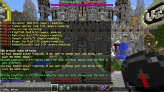 Minecraft[Mini Games]-Сокрушительная победа на Wizards TNT!(Старое видео)