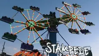 Stampede (Wisdom) - Off/On Ride - Great Allentown Fair 2014