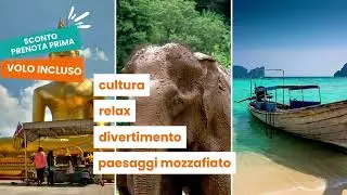🏝️La ​Thailandia ti aspetta! Viaggio di gruppo per single con Vamonos Vacanze!✈️​