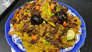 كبسة لحمه علي طريقتي سااهله ورهيبه 😌