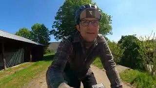 Auf dem Elberadweg nach Büsum - Tag 1