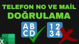 REGULAR EXPRESSİON EFSANESİ | Excel VBA İle Düzenli İfadeleri Doğrulama | Mail Adresi Doğrulama