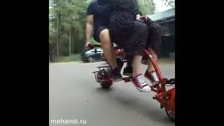 Самокаты с необычным управлением 