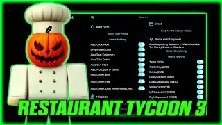 *NEW* Restaurant Tycoon 3  Script - Auto Farm,  Infinite Coin (visual) | Best & Keyless