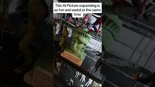 This AI Picture expand is crazyy!! #ai #aipicture #aipictures #figure #figures #marvel