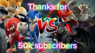 Team Sonic vs Toothless, Ti Lung, Titan(50k special)