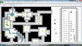 Simple Free XLS Mapper / Mapping tool (Dungeon maker)