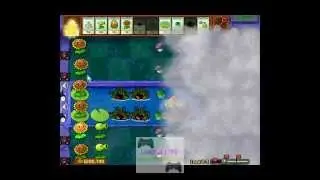 Plants Vs Zombies Level 4-2 (How to beat it) Part-1