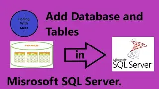 How to create a new Database and Table in MS-SQL(Microsoft-SQL) server Manager Studio.