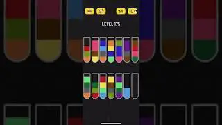 Прохождение Water Sort Puzzle level 175 👍🏻👍🏻👍🏻