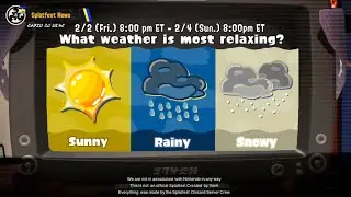 CUSTOM SPLATOON 3 SPLATFEST TRAILER - SUNNY VS RAINY VS SNOW