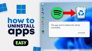 How to Uninstall Apps and Programs on Windows 11