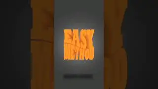 3D text - Illustrator tips #shorts