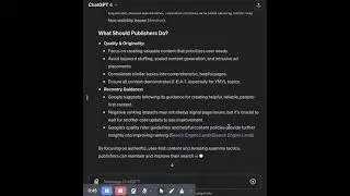 Looks like ChatGPT is ready to be a search engine.