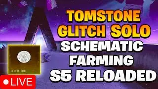 NEW Tombstone Glitch SOLO SCHEMATIC FARMING METHOD MW3 Zombies Season 5 Reloaded + GIVEAWAYS