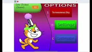 Scratch Cat Clicker Full Game Devlog 2: Customization