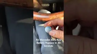 Mercedes Key Battery Replace #mercedes #mercedesbenz #shorts #short #shortvideo #automobile