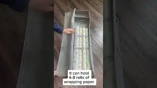 Gift Wrap Organization