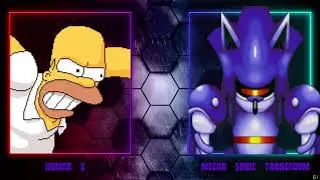 Comment Request: Homer X vs Mecha Sonic Transform