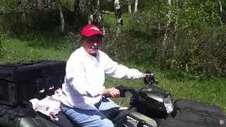 Mom Driving 4Wheeler