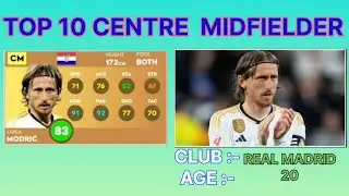 TOP 10 BEST CENTRE MIDFIELDERS (CM) PLAYERS IN DLS 24 |