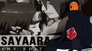 Sayaara , “ Definition Of Love ” // Obito 💔 Rin & Hinata ❤️ Naruto II Hindi Amv