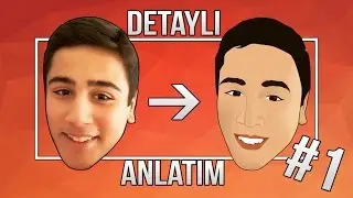 Vexel - Vektör Çizim Nasıl Yapılır ? 1.Bölüm |ORTA DÜZEY| Temel Teknikler