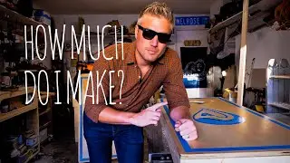 This is how much MONEY I make selling Cornhole Boards