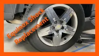 How to change the rear shocks on a 2008 Chevrolet Equinox.