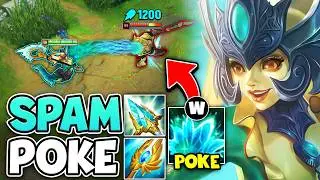 NAMI TOP IS THE MOST ANNOYING CHAMP TO LANE AGAINST! (SPAM POKE WITH W)