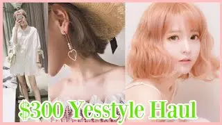 HUGE $300 Yesstyle HAUL | CHEAP & AFFORDABLE CLOTHING, MAKEUP, and JEWELRY