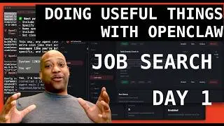 Finding Jobs with OpenClaw: Part 1 (Day 1 of OpenClaw for 100 Days)