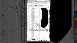 Letter BU Logo Design in Coreldraw #shortvideo #shorts