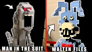 I Made LEGO Analog Horror - The Man in The Suit & The Walten Files