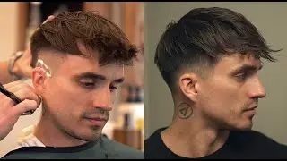 How I CUT & STYLE My Hair + Messy Textured Skin Fade for Men 2021