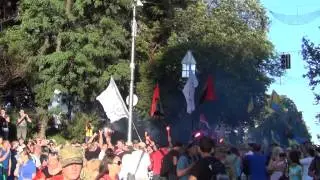 Правый сектор .Факельное шествие возле 
