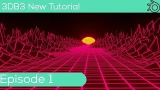 3DB3 Tutorial 1: Vaporwave Scene