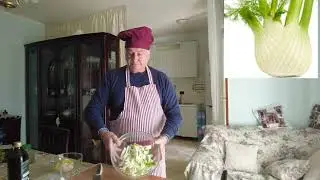 Салат с фенхелем и апельсинами, так полюбившийся нашим подписчикам.Делаем еще раз.Он ОЧЕНЬ вкусный!
