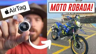 😱 ASÍ TE ROBAN LA MOTO!!! ❌CUIDADO!!!❌ (Apple Airtag)