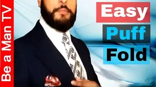 How to Make Puff Fold Pocket Square