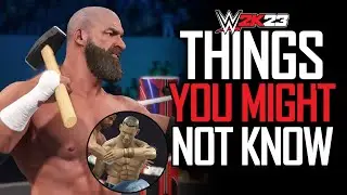 WWE 2K23: Things You Might Not Know #6 (Bonus Unlocks, Action Figure John Cena, Arena Mods & More)