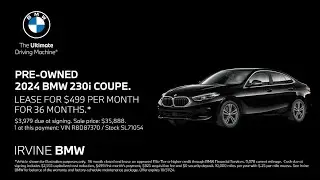 Lease a Retired Service Loaner | Irvine BMW | Orange County